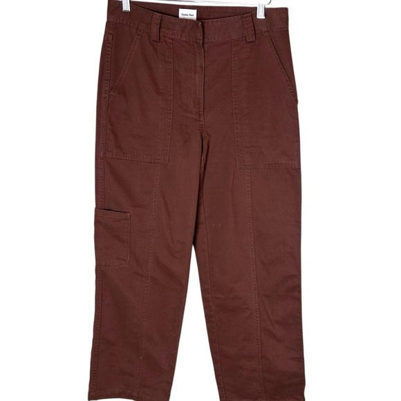 Aritzia Sunday Best New Oscar Pant- Mid Rise Carpenter Pant- size 10 - Picture 2 of 15